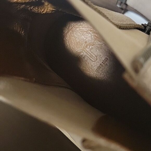 Frye Carly Zip Suede Ankle Boots - Picture 8 of 11
